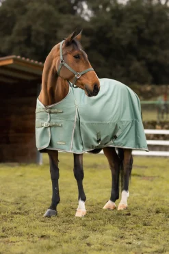 Horze Glasgow Weidedecke mit Fleece-Futter und reflektierenden Akzenten, 0g* Leichte Weidedecken
