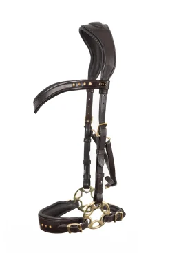 F.R.A. Freedom Riding Articles Glory Hackamore Zaum mit Zügeln (System 2), braun* Hackamores