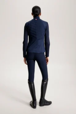 Tommy Hilfiger Equestrian Gramercy Damen isolierte Hybridweste*Damen Mäntel & Jacken Für Damen