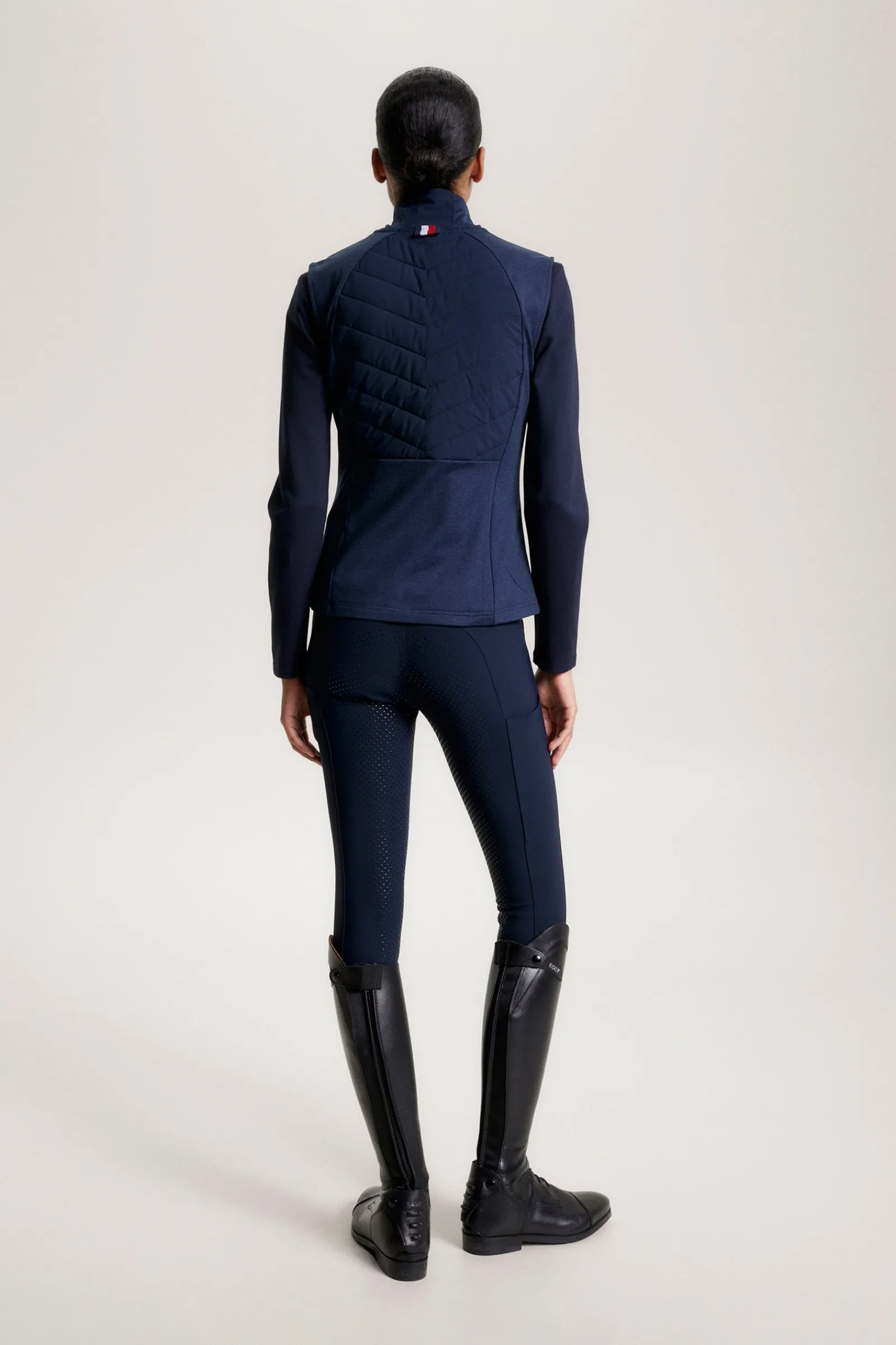 Tommy Hilfiger Equestrian Gramercy Damen isolierte Hybridweste*Damen Mäntel & Jacken Für Damen