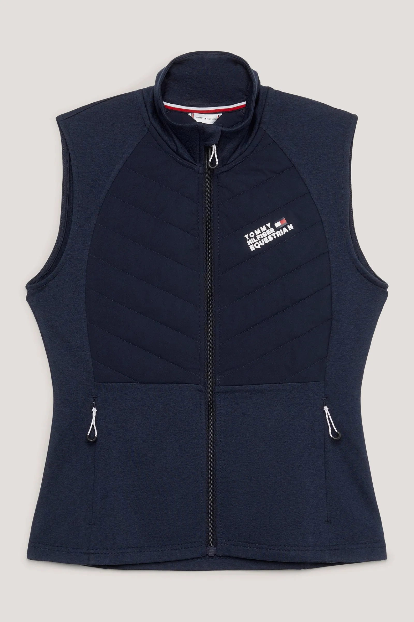Tommy Hilfiger Equestrian Gramercy Damen isolierte Hybridweste*Damen Mäntel & Jacken Für Damen