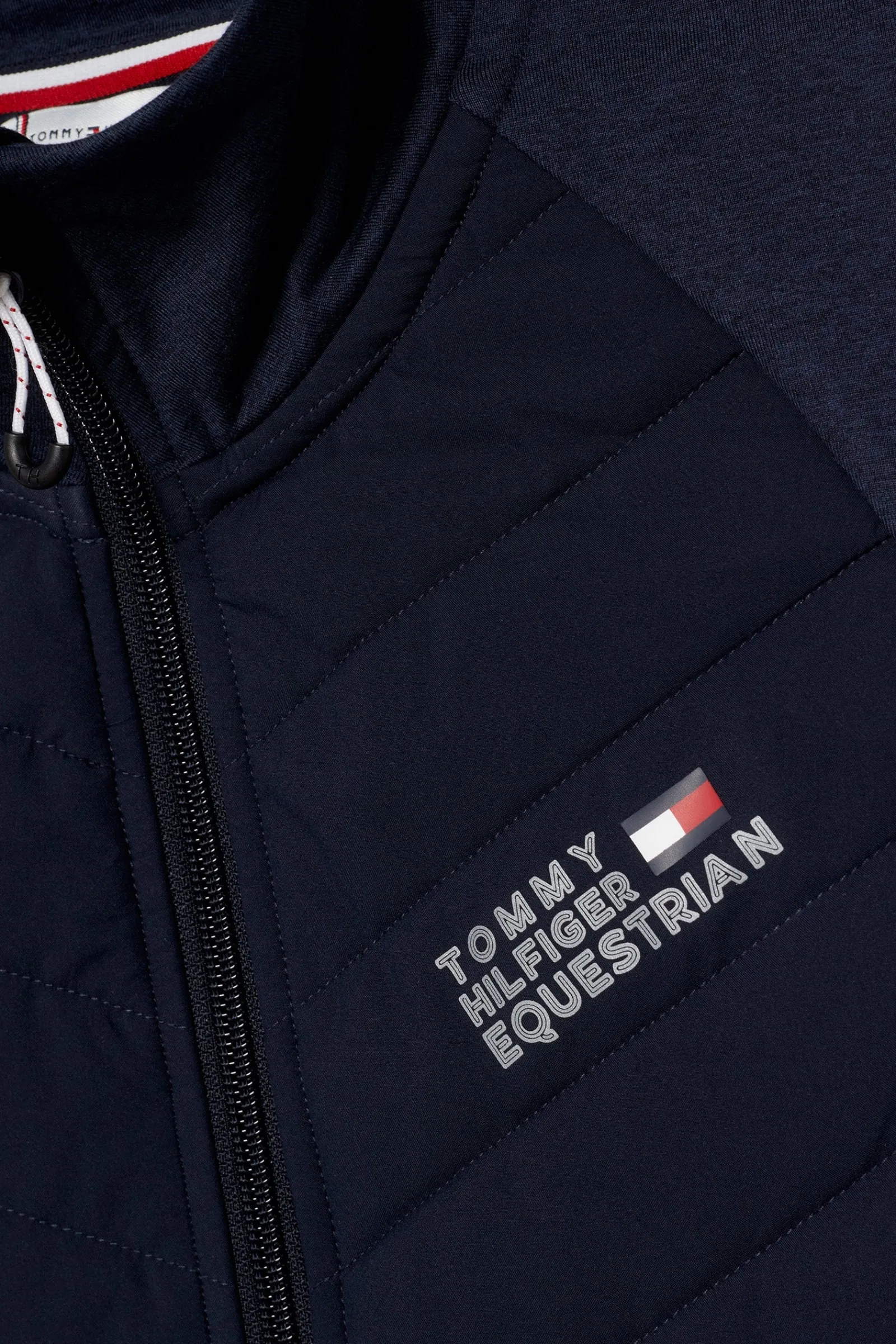 Tommy Hilfiger Equestrian Gramercy Damen isolierte Hybridweste*Damen Mäntel & Jacken Für Damen