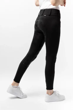 Horze Grand Prix Damen Winterreithose aus Softshellmaterial mit Vollbesatz und Silikon Grip*Damen Thermoreithosen Und -Reitleggins Für Damen