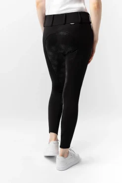 Horze Grand Prix Damen Winterreithose aus Softshellmaterial mit Vollbesatz und Silikon Grip*Damen Thermoreithosen Und -Reitleggins Für Damen
