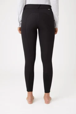 Horze Grand Prix Damenreithose mit Silikon-Kniebesatz, UPF 50+*Damen Reithose Für Damen Mit Kniebesatz