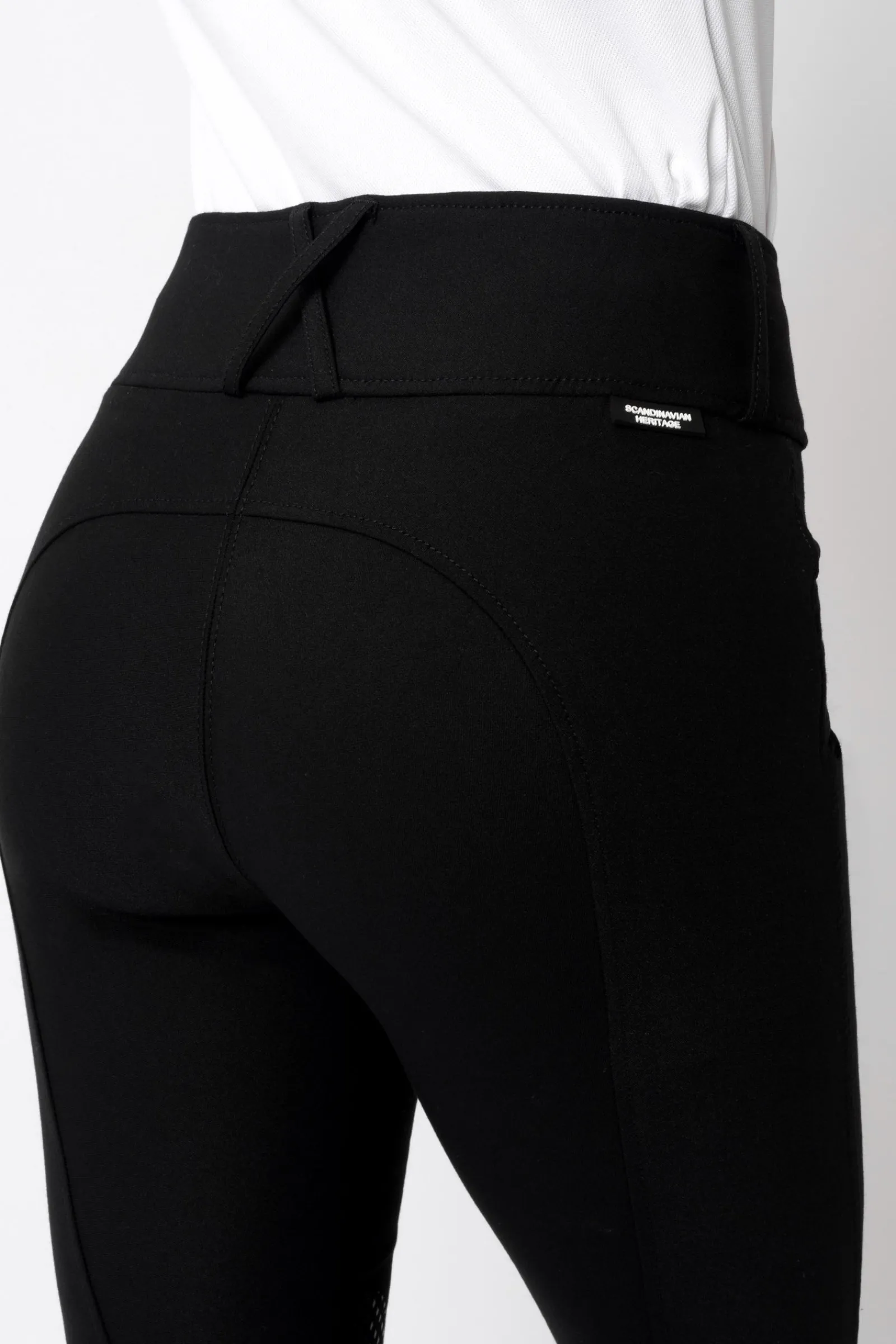 Horze Grand Prix II Damen Reithose mit Kniebesatz*Damen Reithose Für Damen Mit Kniebesatz