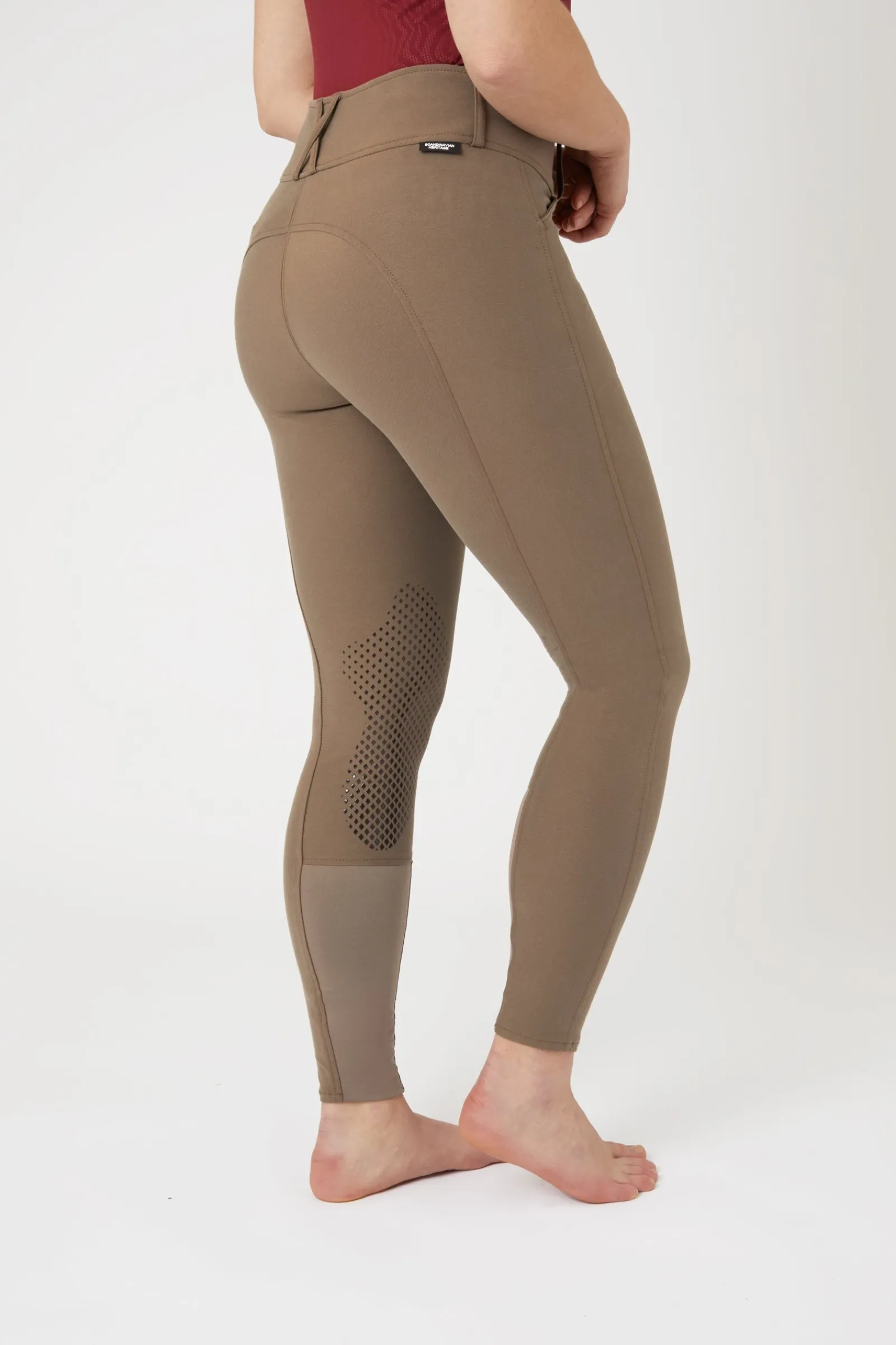 Horze Grand Prix II Damen Reithose mit Kniebesatz*Damen Reithose Für Damen Mit Kniebesatz