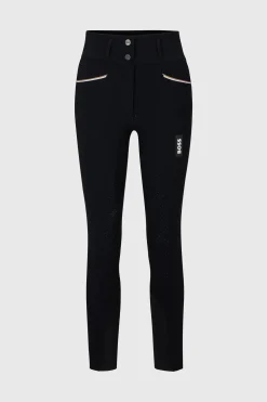 Boss Hailey Vollbesatz High Waist Sommer Reithose*Damen Reithose Für Damen Mit Vollbesatz