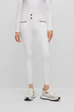 Boss Hailey Vollbesatz High Waist Reithose*Damen Reithose Für Damen Mit Vollbesatz