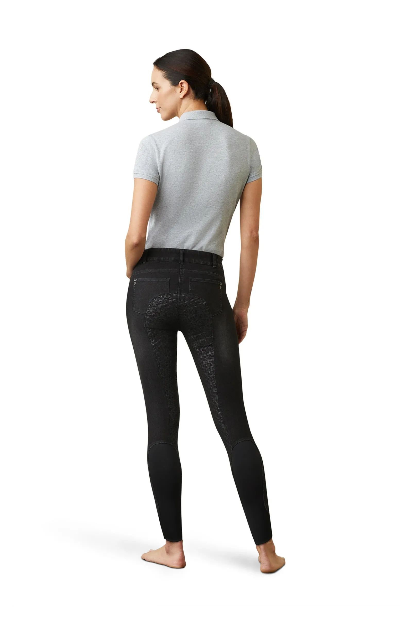 Ariat Halo B Damen Jeansreithose mit Vollbesatz*Damen Reithose Für Damen Mit Vollbesatz