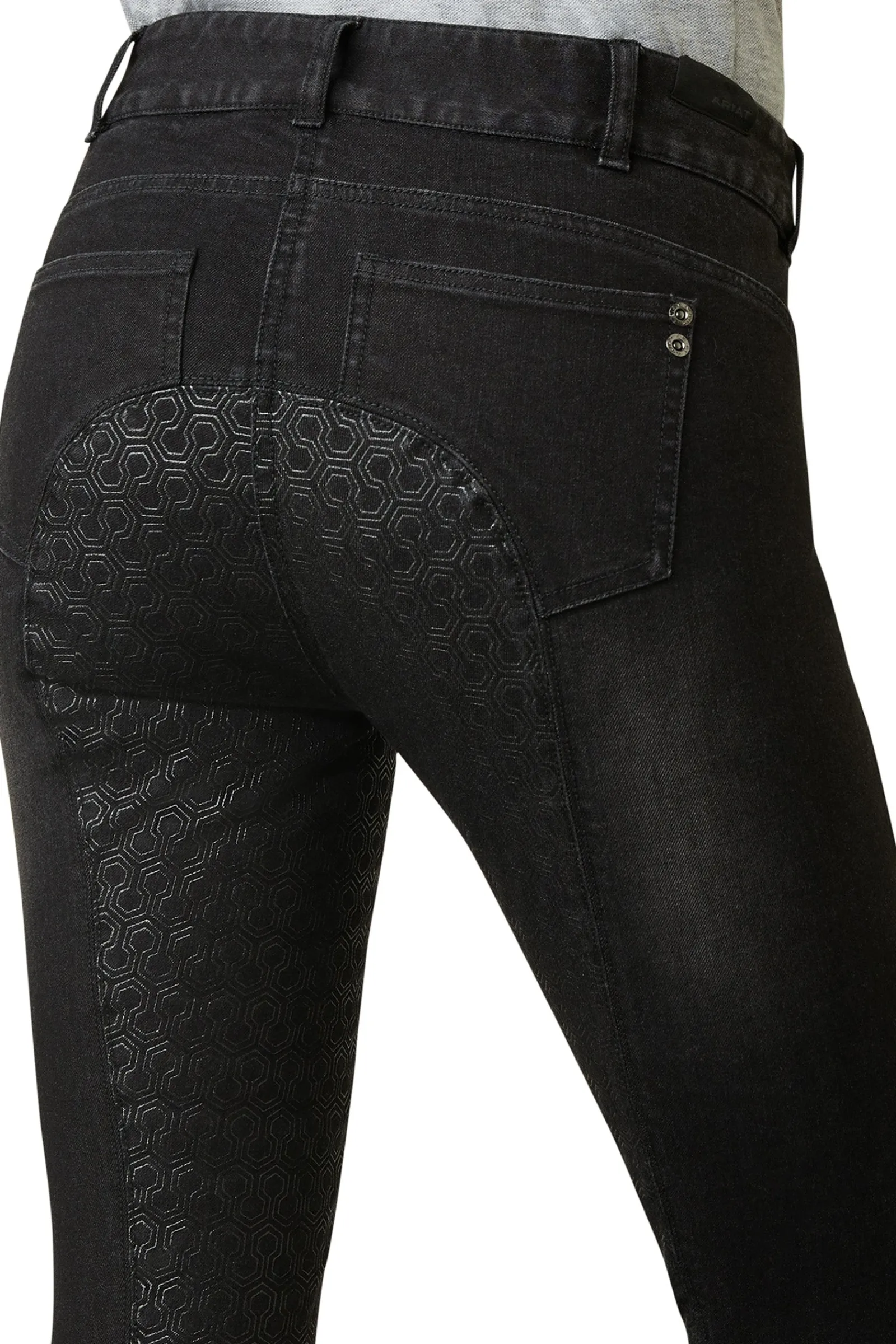 Ariat Halo B Damen Jeansreithose mit Vollbesatz*Damen Reithose Für Damen Mit Vollbesatz