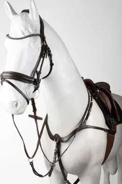 Horze Hampstead Leder Vorderzeug mit Brustplatte* Vorderzeuge & Martingale