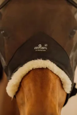 Kentucky Horsewear hautfreundliche Fliegemaske mit Ohren* Fliegenmasken & Fliegenfransen