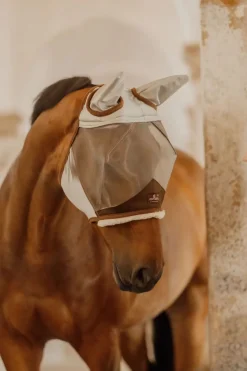Kentucky Horsewear hautfreundliche Fliegemaske mit Ohren* Fliegenmasken & Fliegenfransen