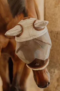 Kentucky Horsewear hautfreundliche Fliegemaske mit Ohren* Fliegenmasken & Fliegenfransen