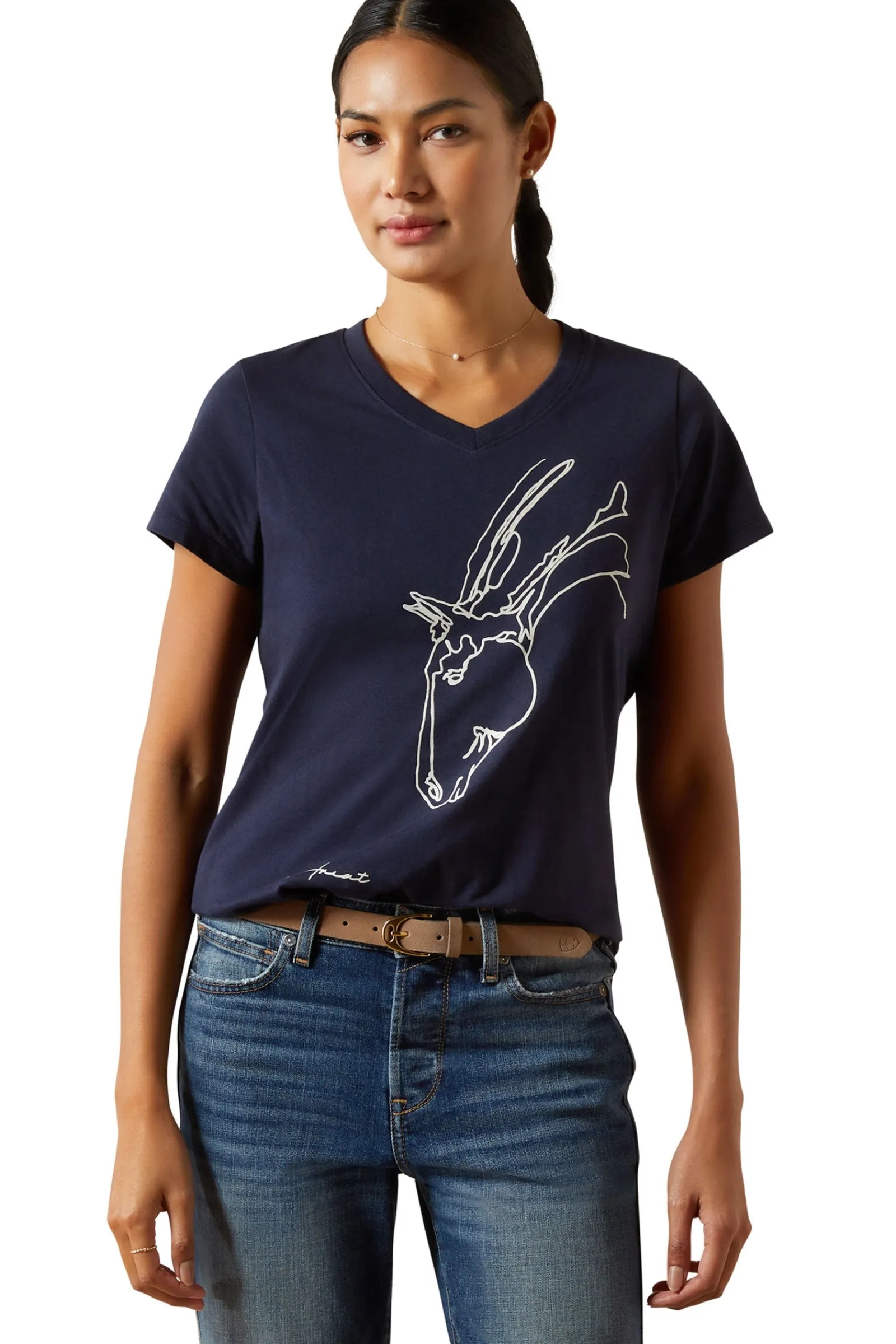 Ariat Hay Girl Damen T-Shirt*Kinder Shirts & Polos Für Kinder