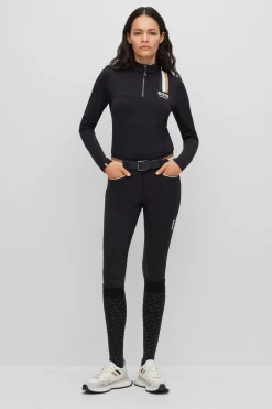 Boss Hazel Damen Reithose mit Kniegrip*Damen Reithose Für Damen Mit Kniebesatz