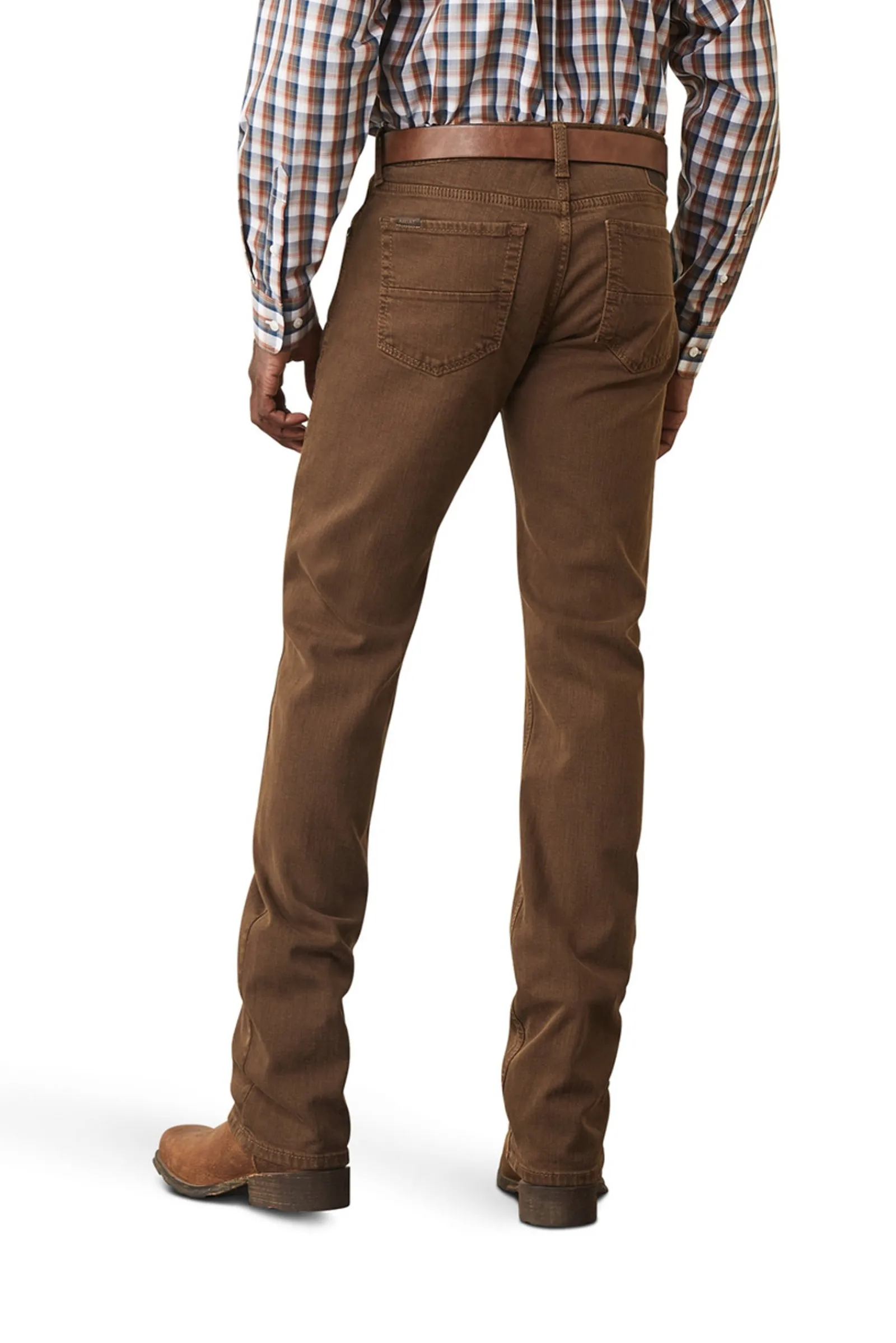 Ariat Herren M7 Str Grizzly Straight Jeans in Olivgrün*Herren Reithosen Für Herren