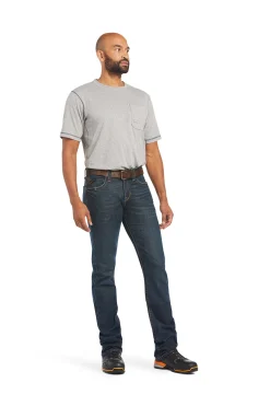 Ariat Herren Rebar M7 schmale Durastretch Straight Leg Jeans*Herren Reithosen Für Herren