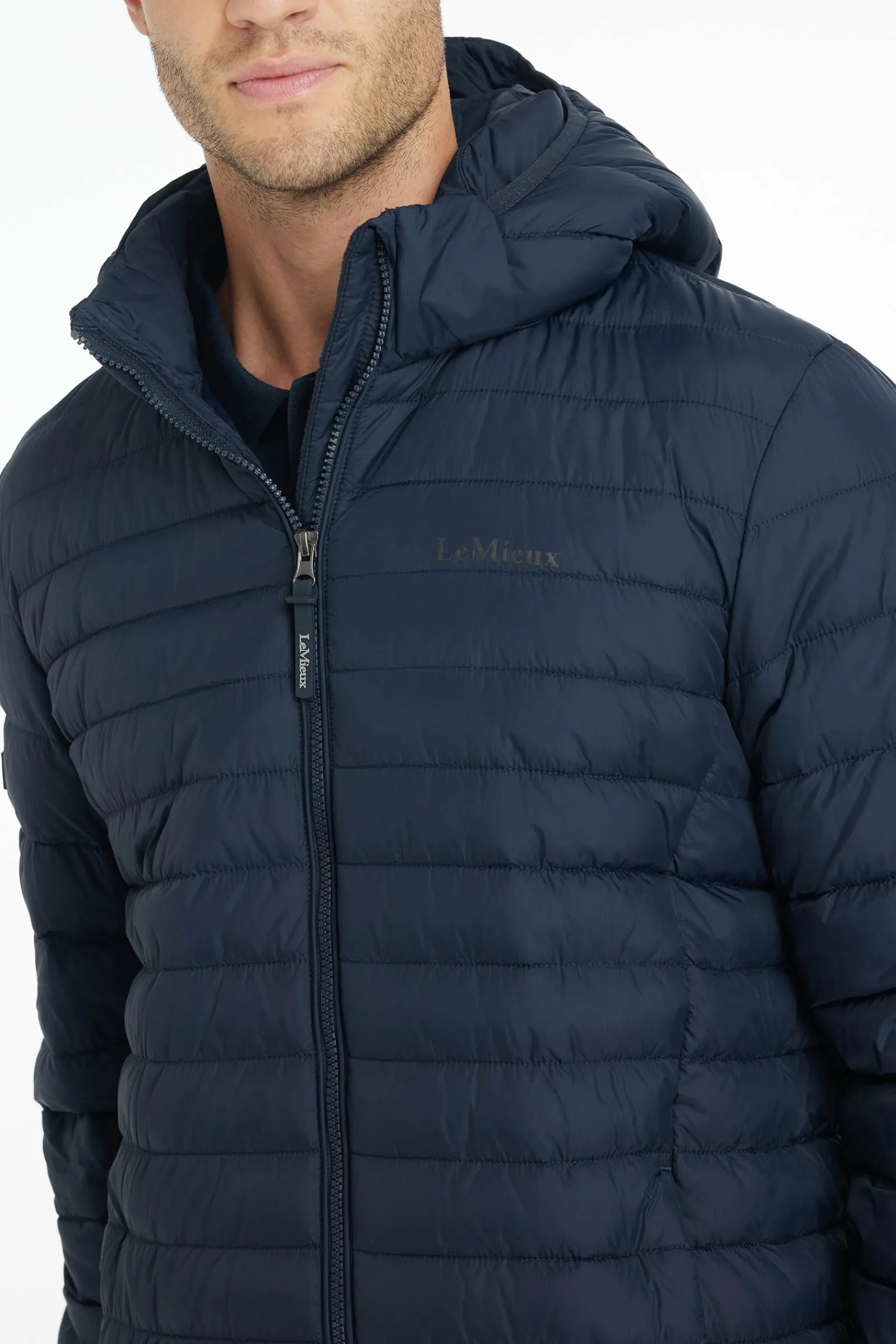 LeMieux Herren-Steppjacke mit Kapuze*Herren Jacken & Westen Für Herren