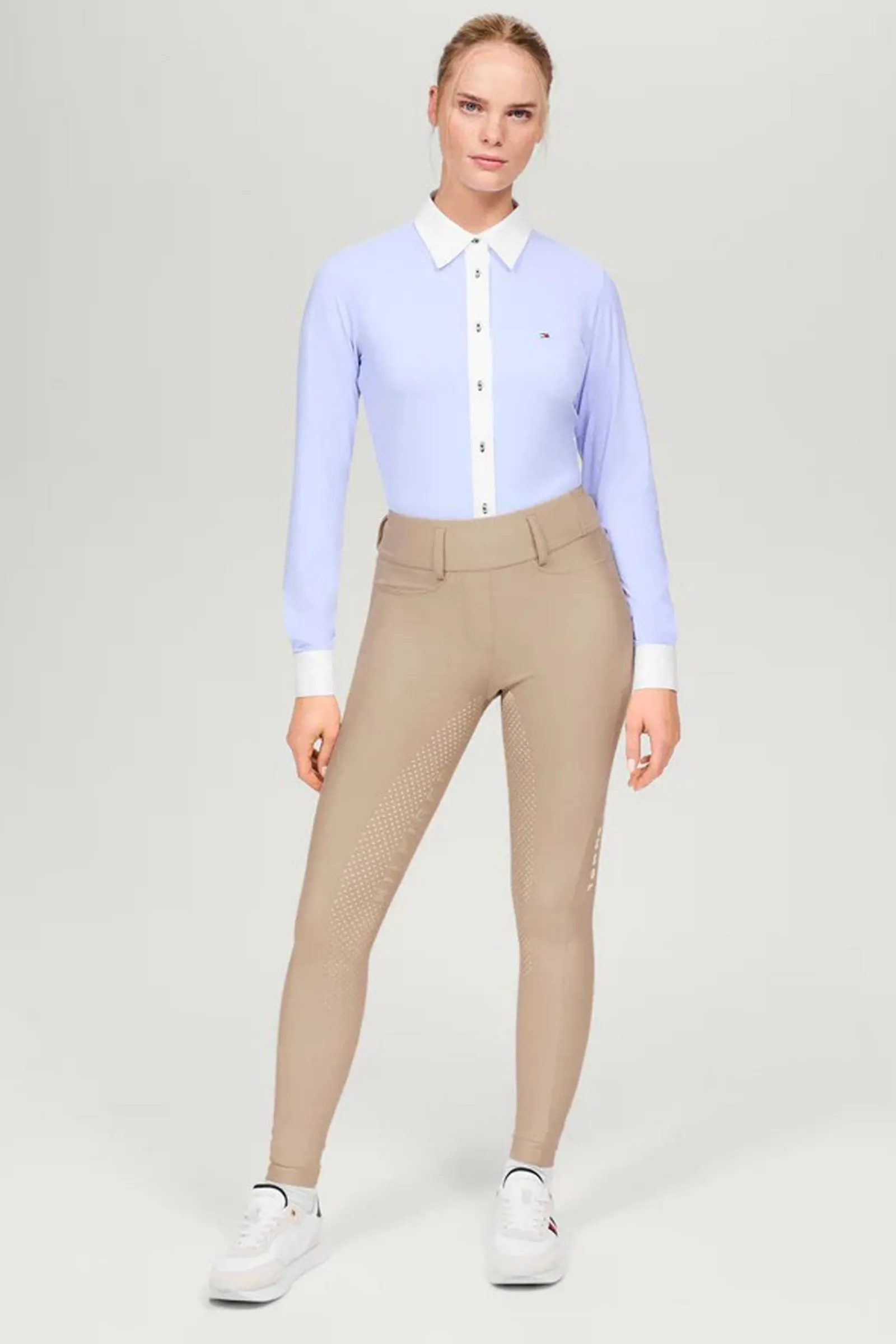 Tommy Hilfiger Equestrian Highland Damen Hybrid-Vollbesatzreithose mit Silikon*Damen Reithose Für Damen Mit Vollbesatz