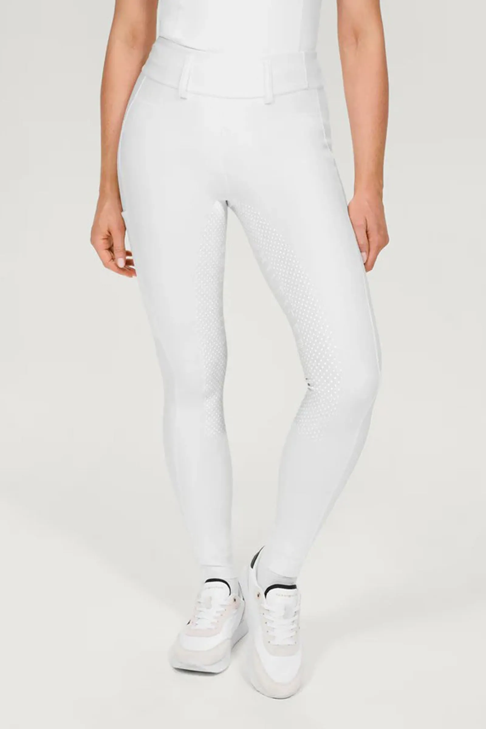 Tommy Hilfiger Equestrian Highland Damen Hybrid-Vollbesatzreithose mit Silikon*Damen Reithose Für Damen Mit Vollbesatz