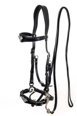 F.R.A. Freedom Riding Articles Imperial Hackamore Zaum mit Zügeln (System 2)* Trensen & Nasenriemen