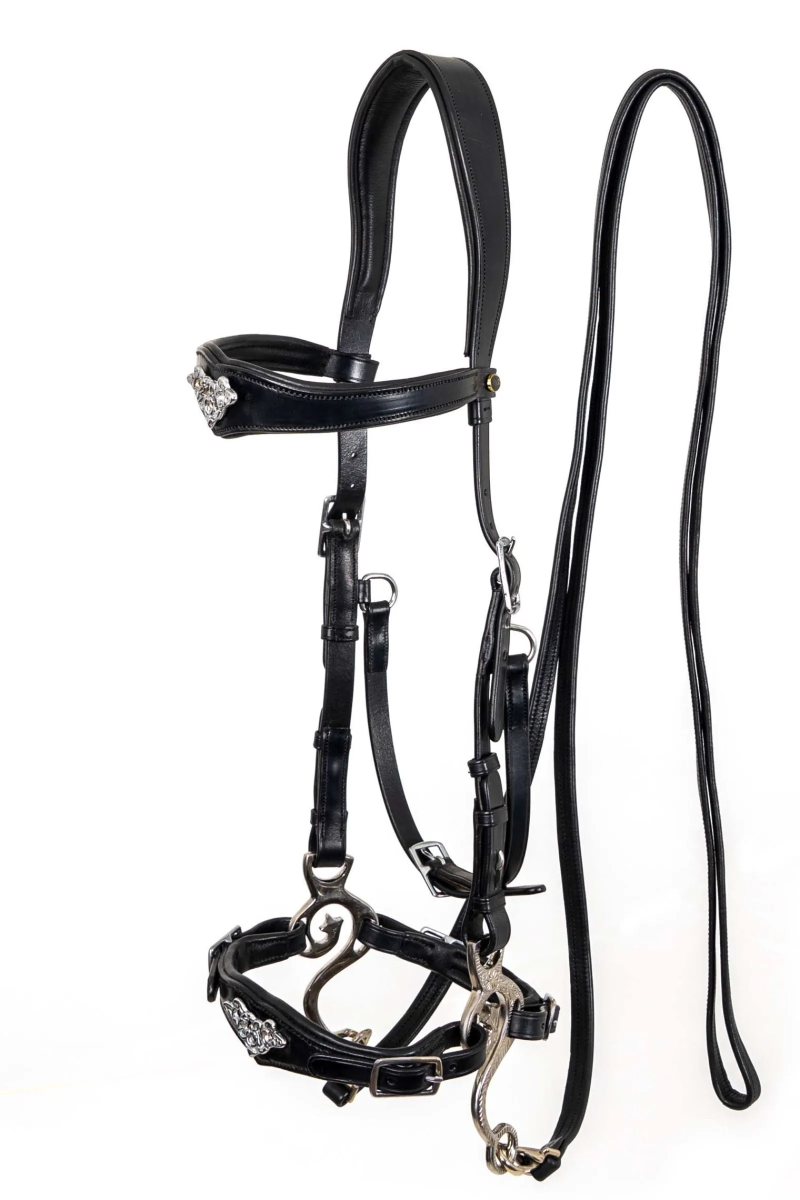 F.R.A. Freedom Riding Articles Imperial Hackamore Zaum mit Zügeln (System 2)* Trensen & Nasenriemen