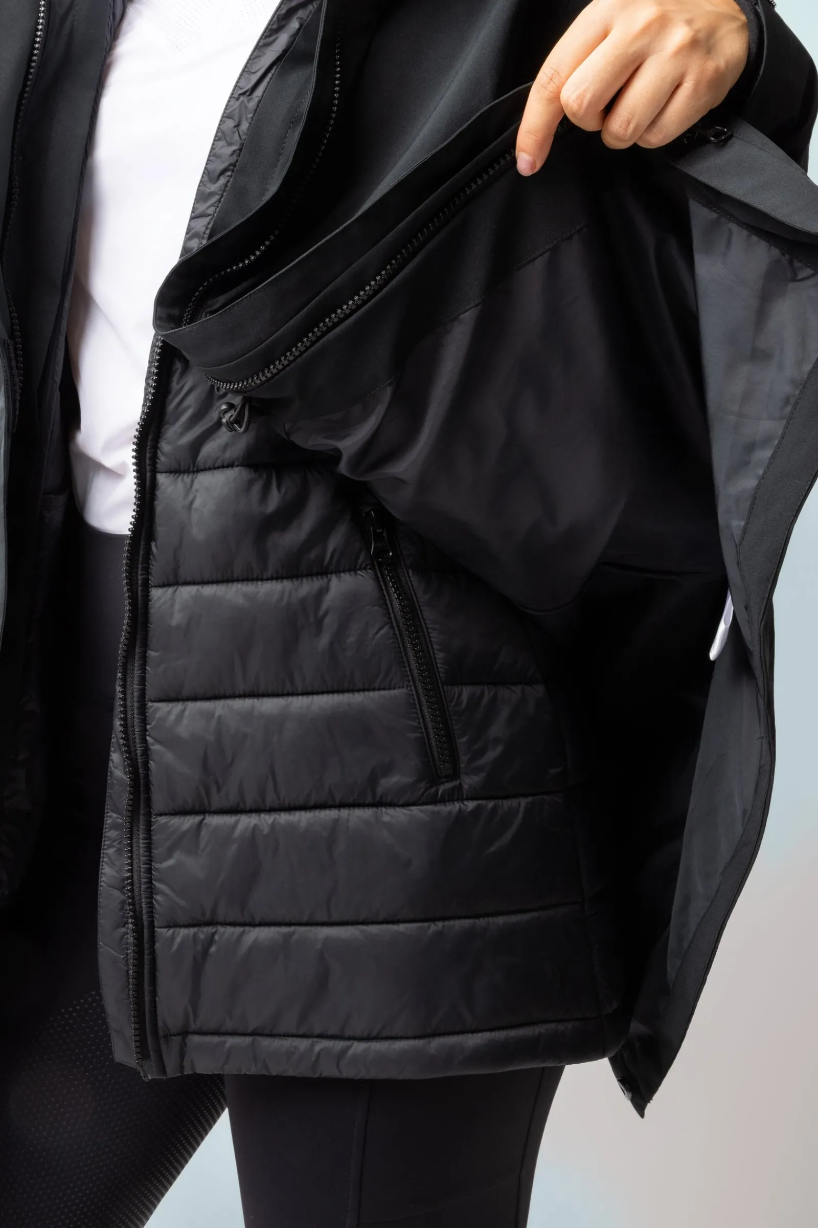 Horze Isabella Damen 3-in-1 Parkajacke*Damen Mäntel & Jacken Für Damen