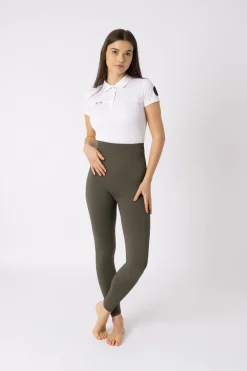 Horze Janine Women's nahtlose Knie Besatz Tights mit Handytasche*Damen Reitleggings Für Damen