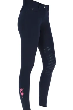 Covalliero Janne x PinkRibbon Damenreithose*Damen Reithose Für Damen Mit Vollbesatz