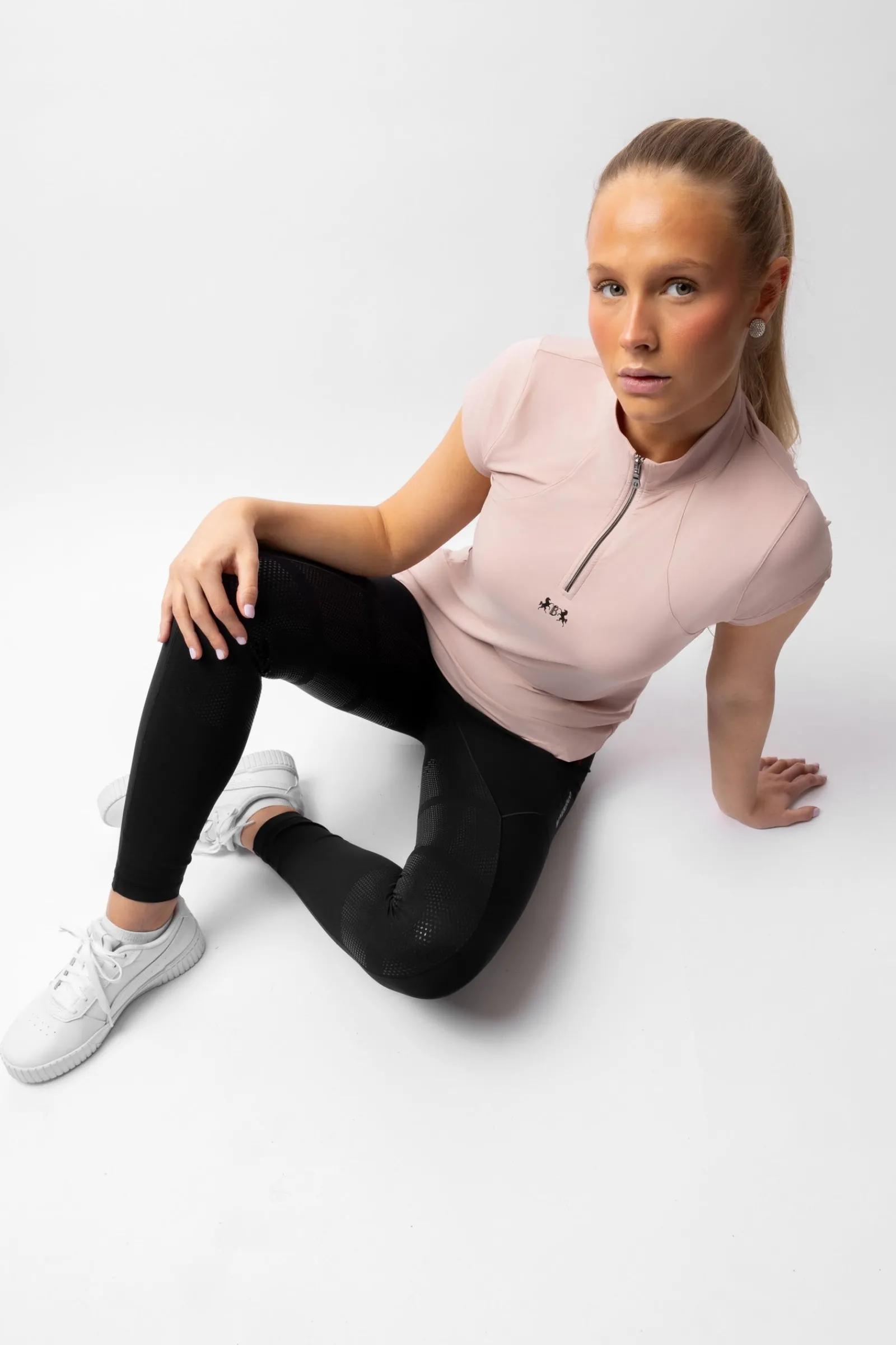 B Vertigo Joelle Damen-Trainingsshirt mit kurzen Ärmeln, UPF 40+*Damen Shirts & Polos Für Damen