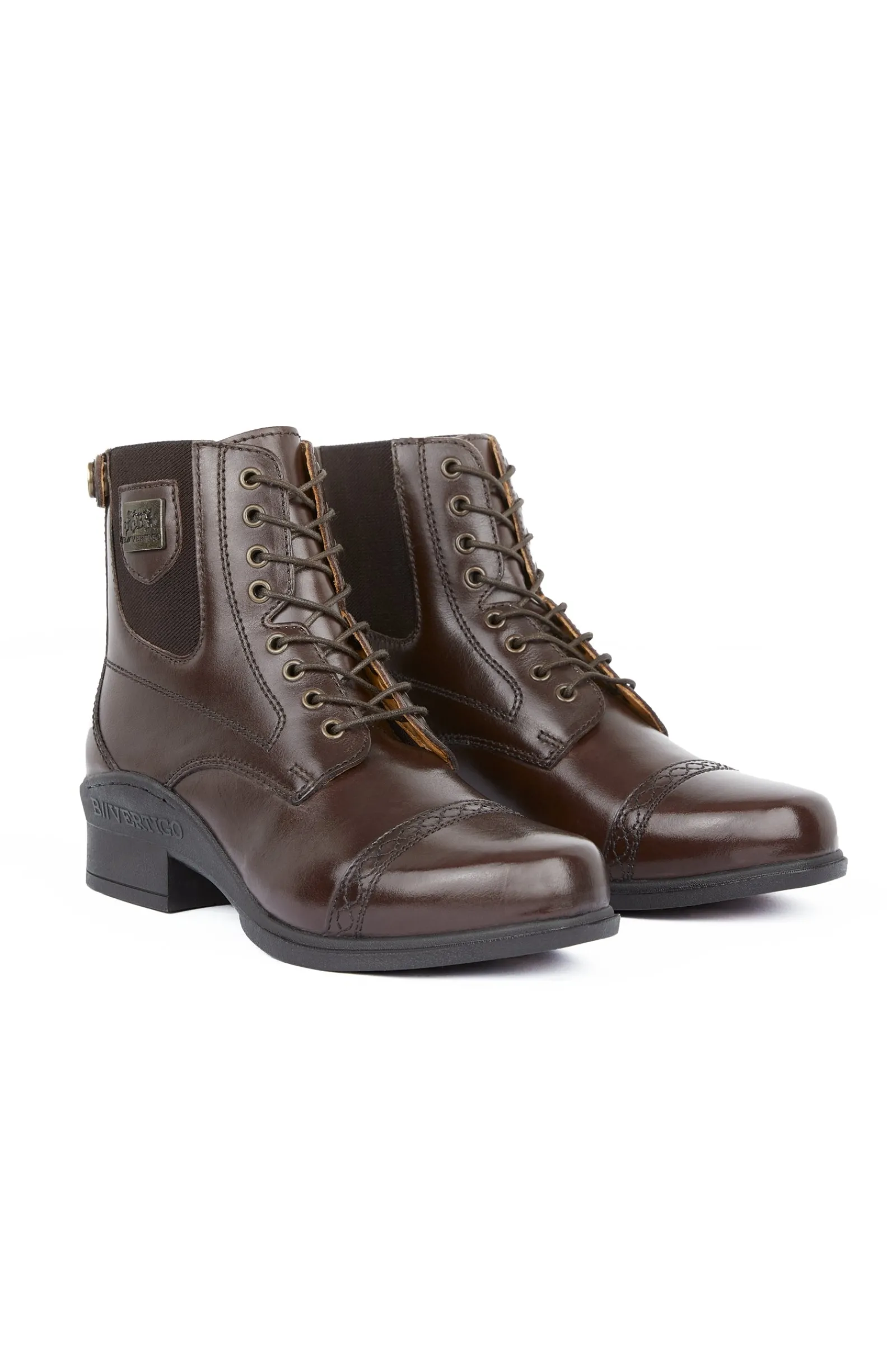 B Vertigo Jupiter Geschnürte Damen Lederreitstiefeletten* Reitstiefeletten