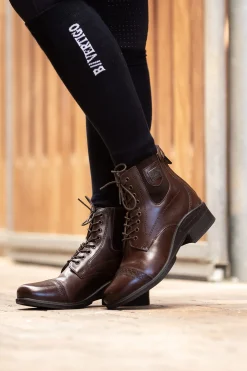 B Vertigo Jupiter Geschnürte Damen Lederreitstiefeletten* Reitstiefeletten