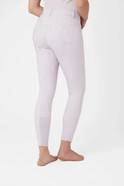 Horze Kaitlin Damen Vollbesatzreithose mit Blumendetail*Damen Reithose Für Damen Mit Vollbesatz