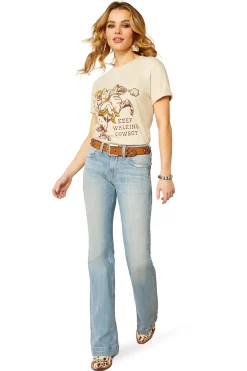 Ariat Keep Walkin' Cowboy T-Shirt*Damen Shirts & Polos Für Damen