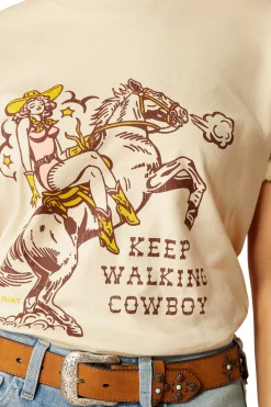 Ariat Keep Walkin' Cowboy T-Shirt*Damen Shirts & Polos Für Damen