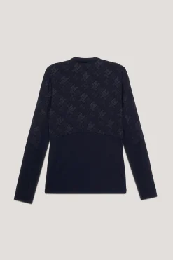 Tommy Hilfiger Equestrian Köln Reflektierendes Langarm 1/4 Reißverschluss Trainingsoberteil*Damen Shirts & Polos Für Damen