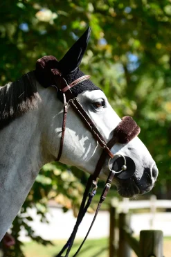 Kentucky Horsewear Lammfell Überzug für den Nasenriemen* Trensen-Zubehör