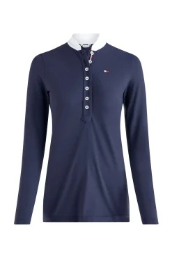 Tommy Hilfiger Equestrian Langarm-Turniershirt*Damen Shirts & Polos Für Damen