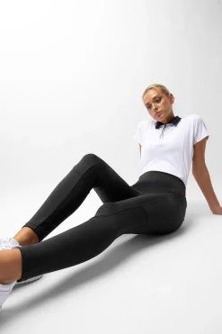 B Vertigo Lara Damen Reitleggings mit Vollbesatz mit hohem Bund*Damen Reitleggings Für Damen