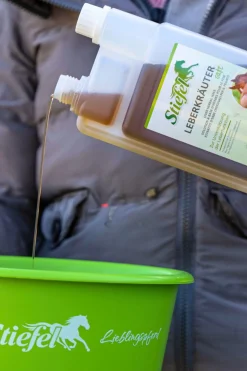 Stiefel Leberkräuter Saft, 1l* Ergänzungsfuttermittel Für Pferde