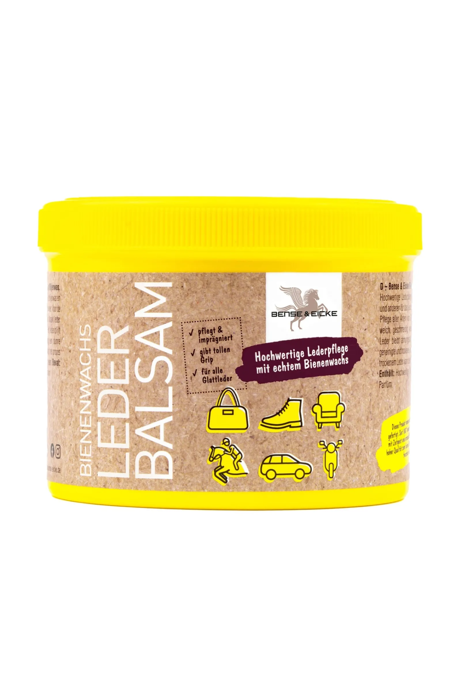 Bense & Eicke Lederbalsam mit Bienenwachs, 500 ml* Ausrüstungspflege