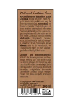 Zedan Lederglanz, 200ml* Ausrüstungspflege