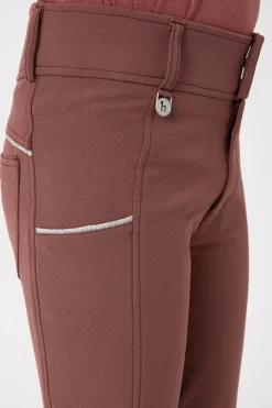 Horze Leighton Teens Vollbesatzreithose mit Silikongrip und Handytasche*Kinder Reithosen Für Kinder