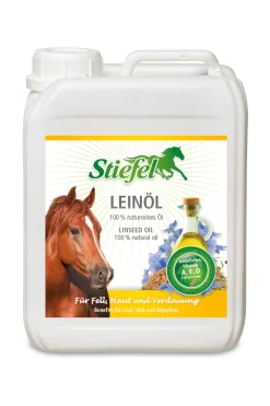 Stiefel Leinöl, 5l* Ergänzungsfuttermittel Für Pferde