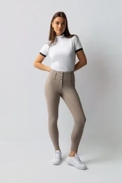 Horze Leonie Damenreithose mit Vollbesatz aus Silikon UPF 40+*Damen Reithose Für Damen Mit Vollbesatz
