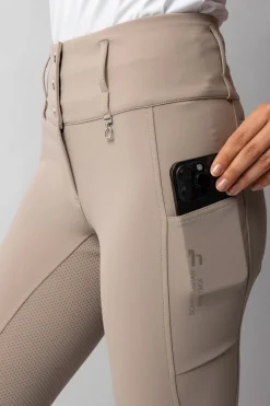 Horze Leonie Damenreithose mit Vollbesatz aus Silikon UPF 40+*Damen Reithose Für Damen Mit Vollbesatz