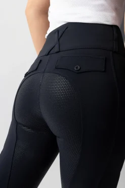 Horze Leonie Damenreithose mit Vollbesatz aus Silikon UPF 40+*Damen Reithose Für Damen Mit Vollbesatz