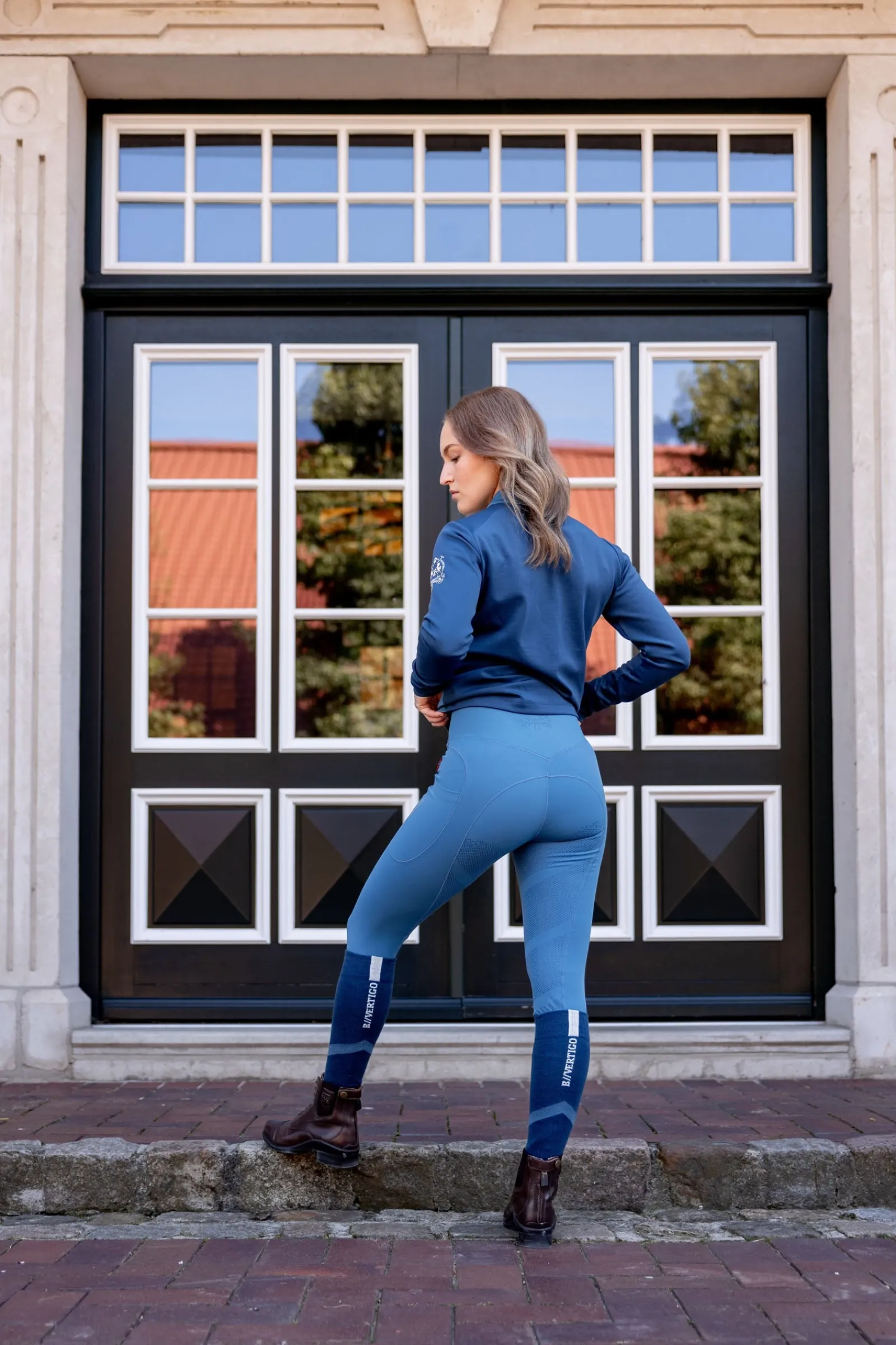 B Vertigo Leonora Damen nahtlose Thermo-Reithosen mit Vollbesatz*Damen Thermoreithosen Und -Reitleggins Für Damen